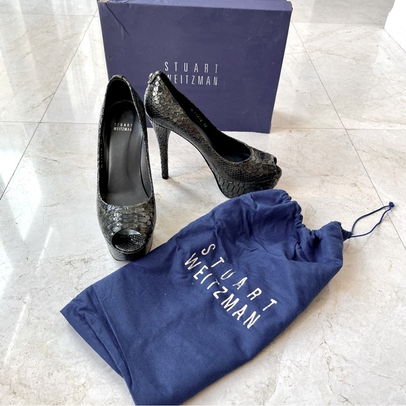 Stuart Weitzman platform stilettos size 38